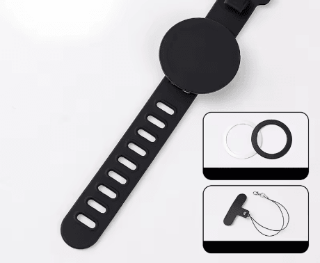 2024 Magnetic Wrist Phone Holder Dual Side Strong Grip Universal Phone Mount