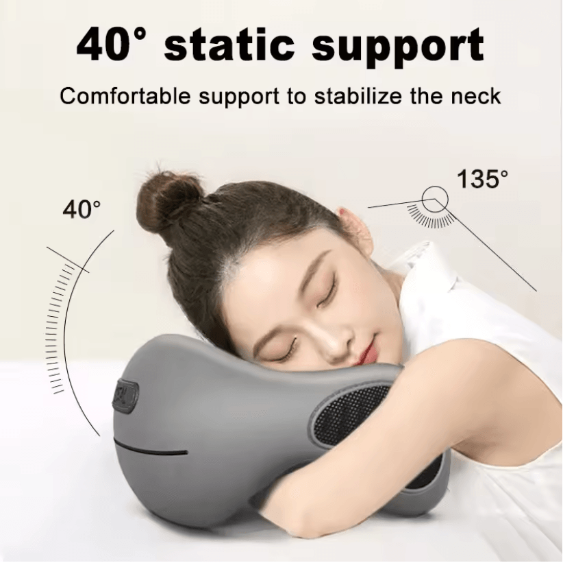 CloudRest U-Shaped Memory Foam Travel Pillow Slow Rebound Neck Support for Comfort and Health