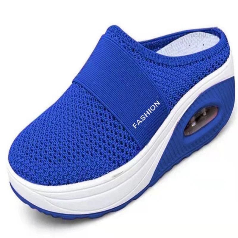 Women Wedge Sandals Open Toe Slip On Slippers