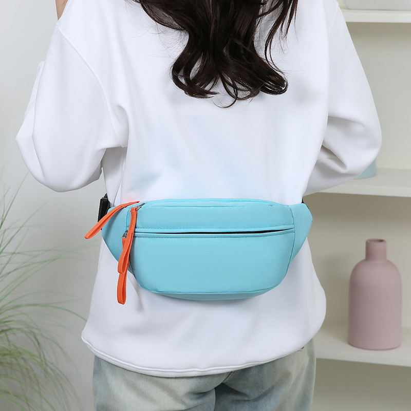 Fashion Womens Chest Bag Large Capacity Trendy One Shoulder Crossbody Ideal for Outdoor Sports & Students