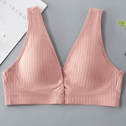Pure Cotton Nursing Bra for Breastfeeding & Maternity Comfort