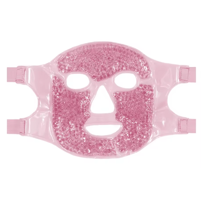 CoolEase Gel Cooling Face and Eye Mask Hot Cold Compress Pack