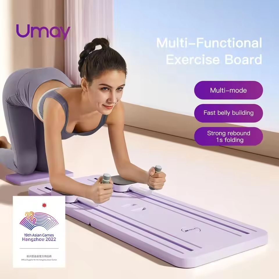 Multifunctional Ab Exercise Board Home Pilates Reformer for Abdominal and Core Strength Training