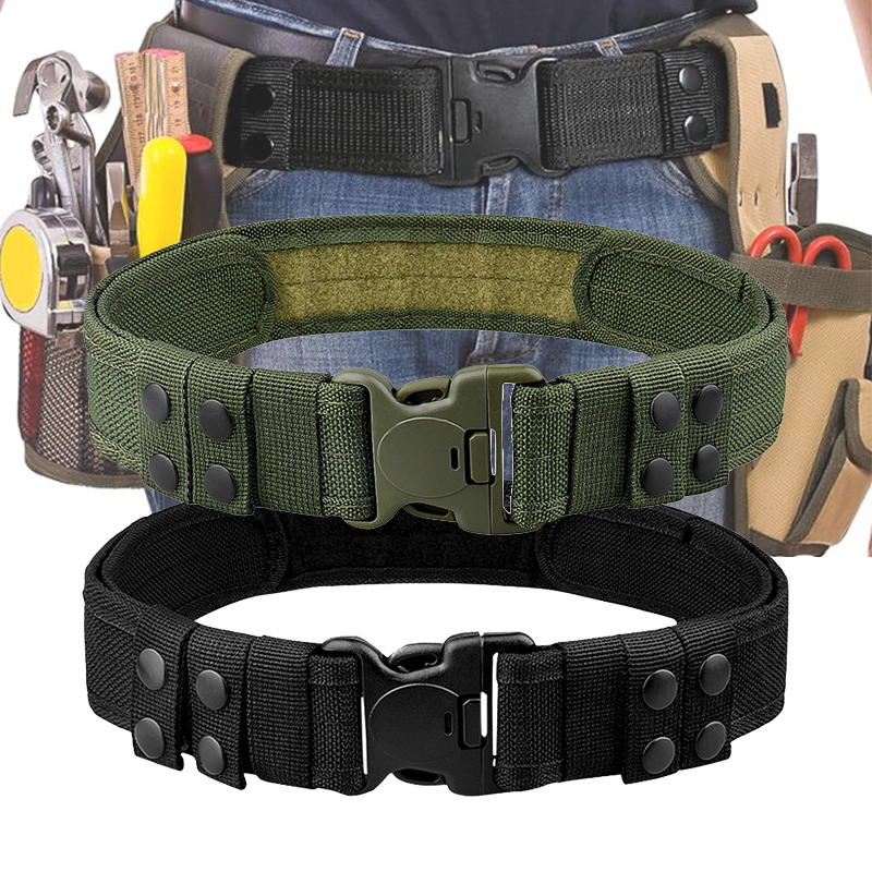 Quick Release Tactical Belt for Men, Stylish Combat Belt for Outdoor Activities, Fishing & Hiking