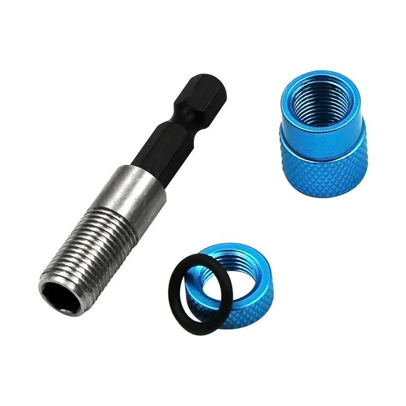 Adjustable Screw Depth Stop Drywall Magnetic Bit Holder - 1/4