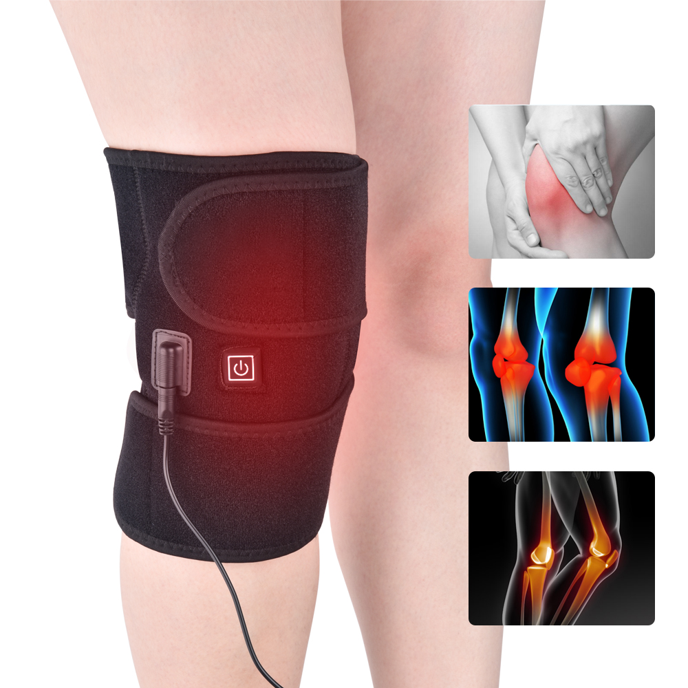 USB Charging Arthritis Knee Brace Infrared Heating for Joint Pain Relief