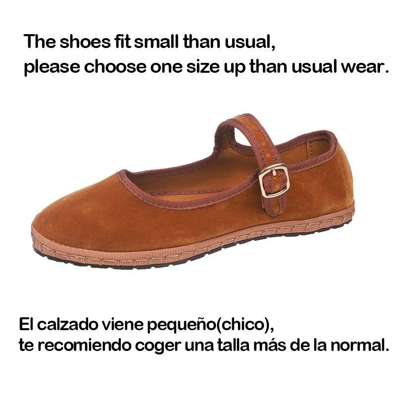 Women Velvet Cloth Ballet Flats Soft Loafers