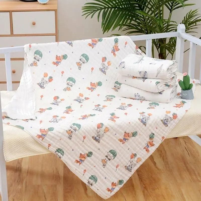 Ultra Soft Baby Bath Towel Breathable Newborn Towel Blanket