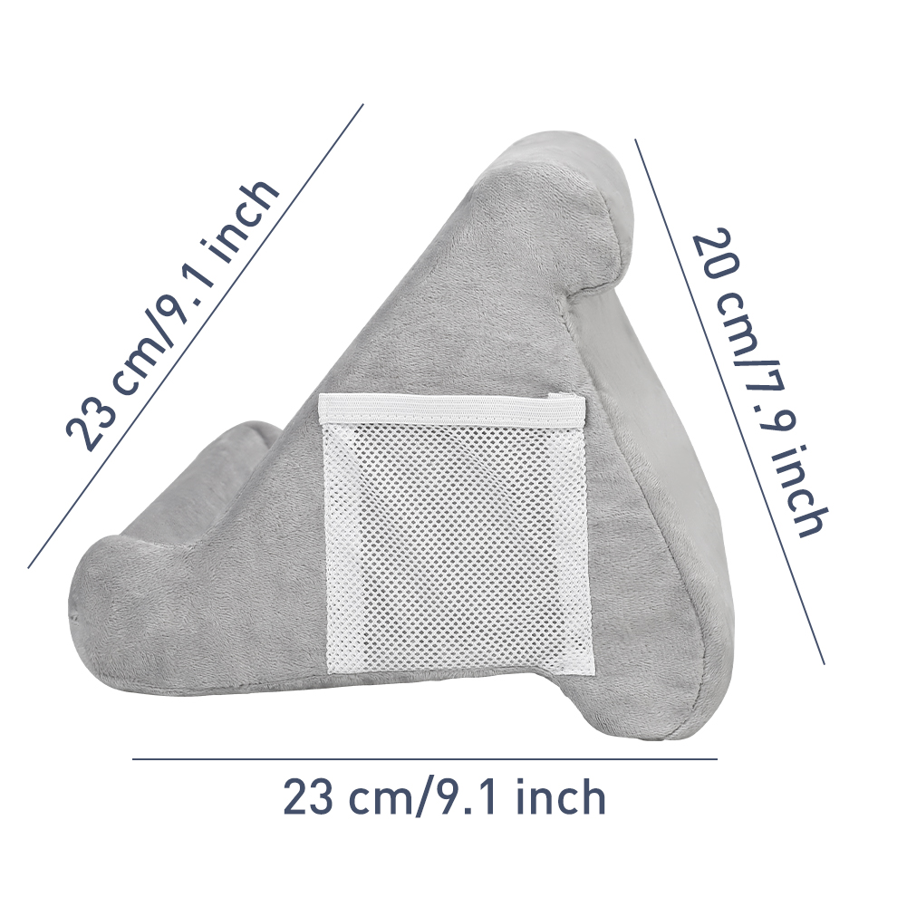 Tablet Desktop Support, Multifunctional Pillow Stand for Reading Books, Sponge Tablet Holder