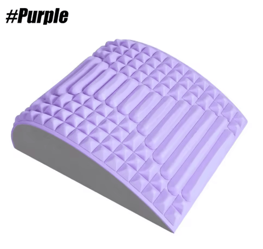 Back Stretcher Pillow with Lumbar & Neck Massage Support