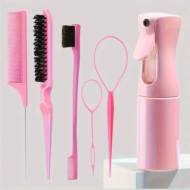 Professional 6-Piece Hair Styling and Braiding Set