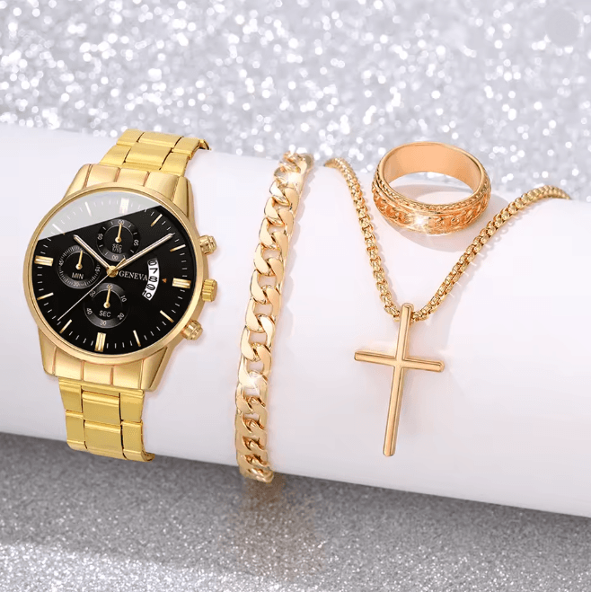 Stainless Steel Luxury Quartz Watch