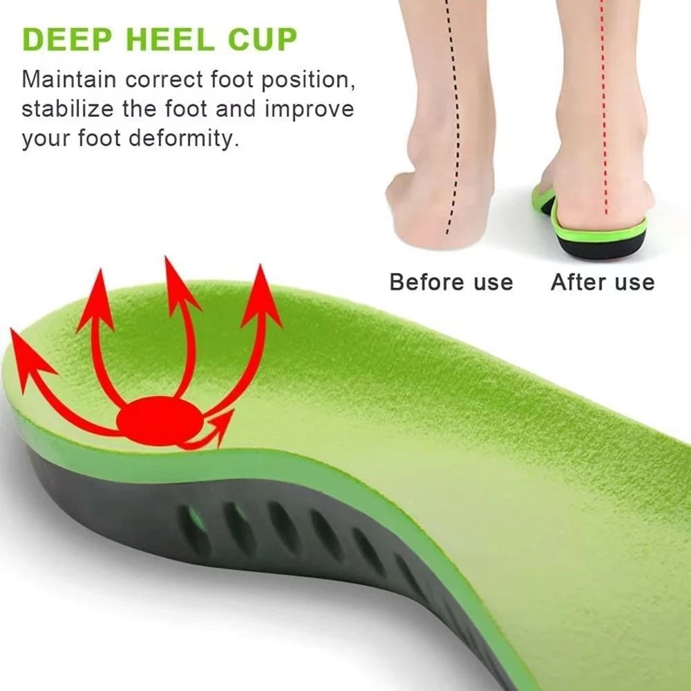 Premium Silicone Gel Insoles for Men and Women Orthopedic Arch Support Sports Insoles