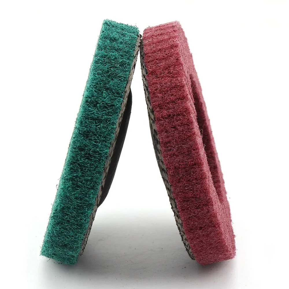 Nylon Fiber Flap Polishing Wheel Disc for Angle Grinder – Ideal Non-Woven Grinding Wheel for Metal & Wood