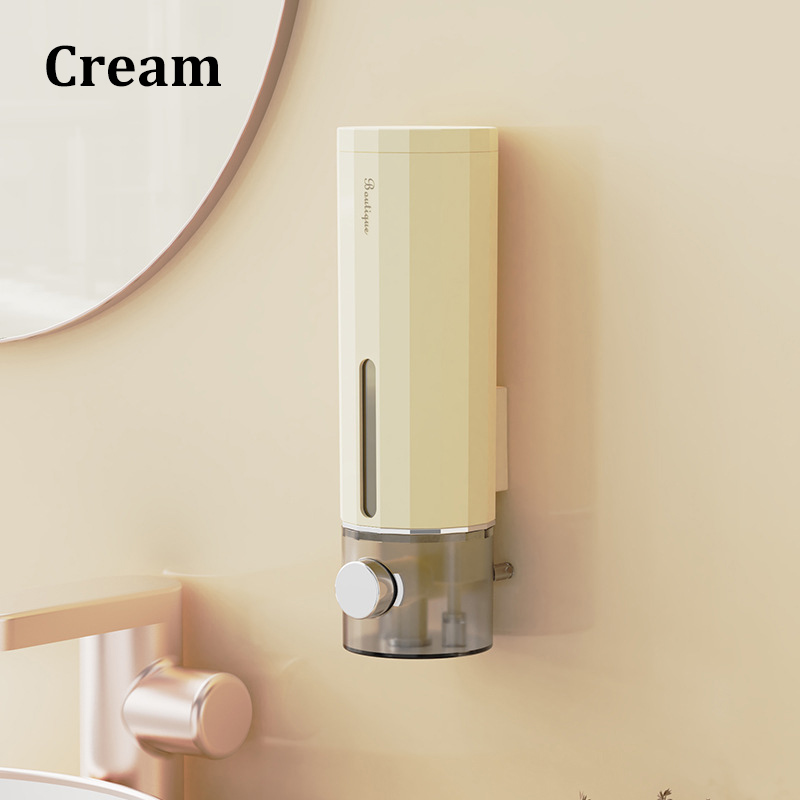 Wall-mounted Punch-free Soap Dispenser, Hand Soap Press Box, Bathroom Hotel, Shampoo Shower Gel Dispenser