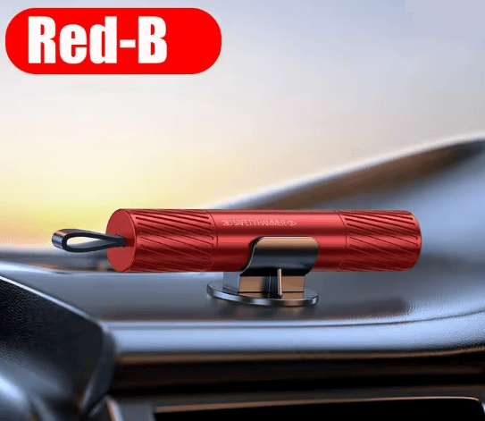 Aluminum Alloy Car Escape Tool with Window Breaker and Seat Belt Cutter