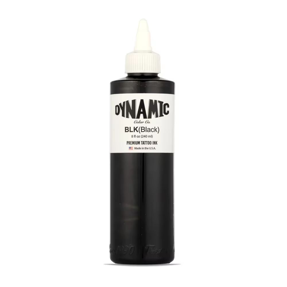 Triple-Black 240 ml High-Pigment Tattoo Ink – Ultimate 8 oz Dark Body Art Pigment