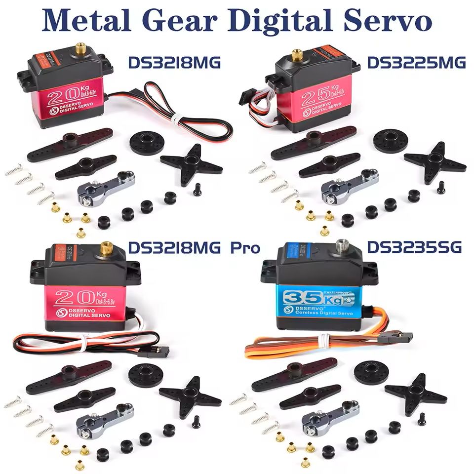 Waterproof Metal Gear Digital Servo for RC Cars and Models