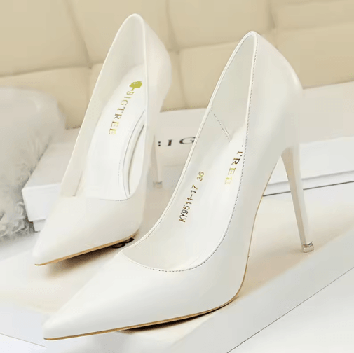 BIGTREE 2026 Classic Pointed Toe Stiletto Pumps – Wedding & Party High Heels
