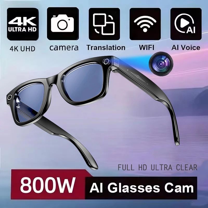 AI Smart Camera Translation Sunglasses