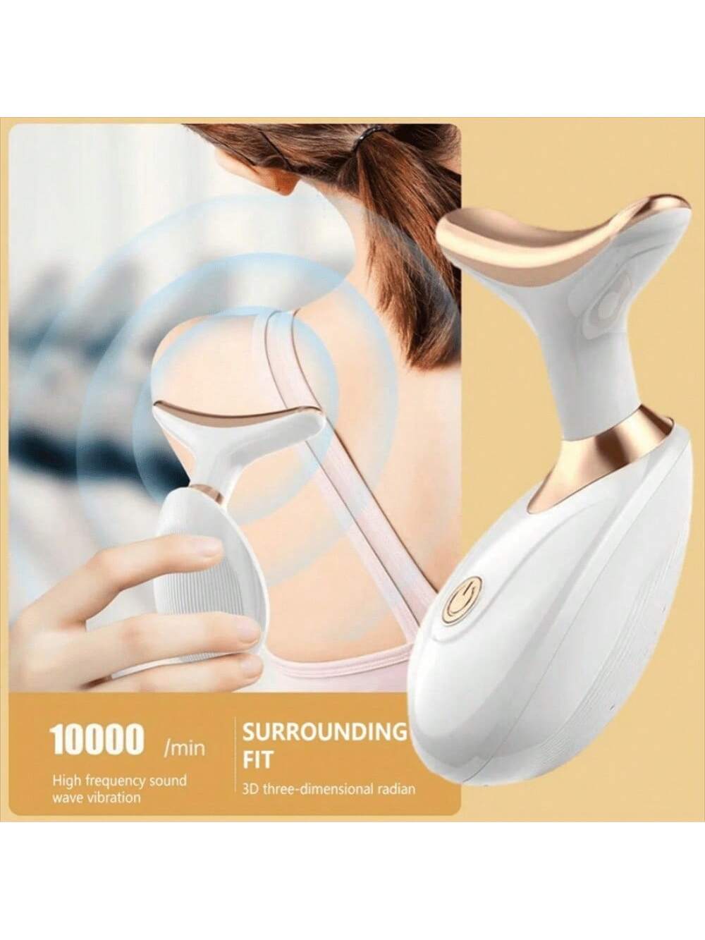 Multifunction Face Sculpting Device, Anti-Aging Anti Wrinkle Facial Massager, Neck Tightening & Firming