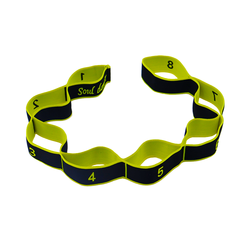 Adult Latin Training Elastic Bands, Resistance Band Yoga Auxiliary Stretching Belt, Beginner Pilates Dance Loop Fitness