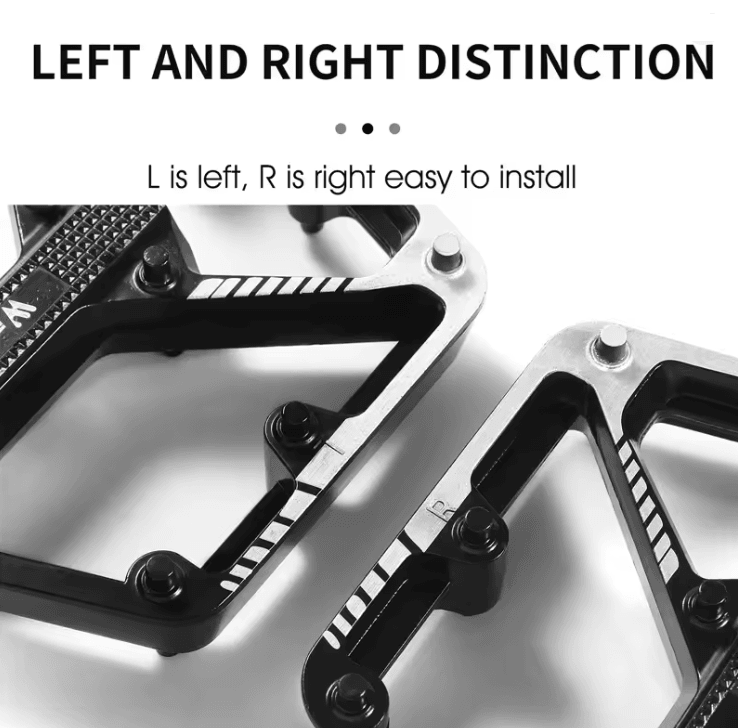 West Biking Alloy Bicycle Pedals Non Slip MTB Road Cycling Pedals with Sealed Bearings