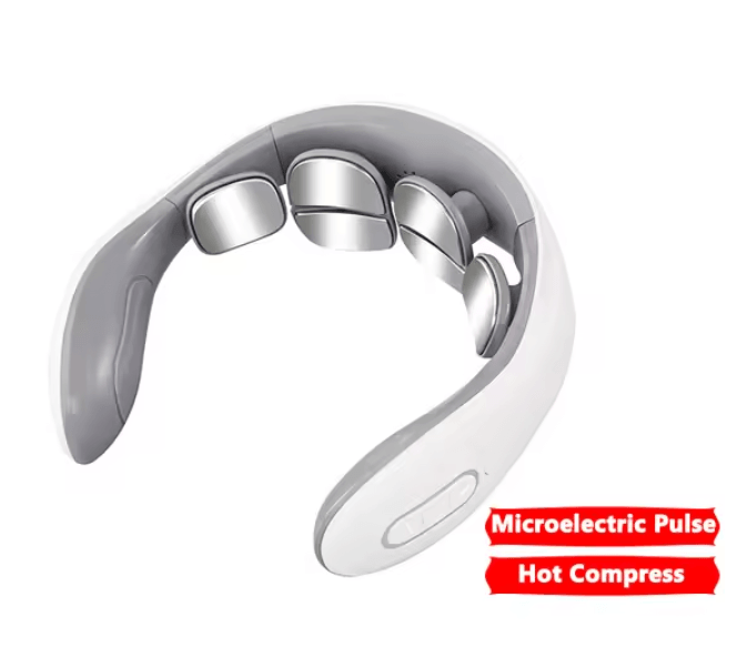 Smart Electric Neck Massager with Heat and Pulse Therapy
