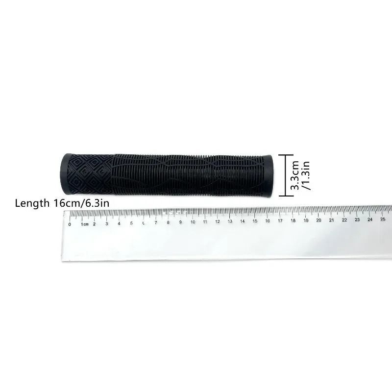 Bicycle Soft Rubber Handlebar Grips (1 Pair)
