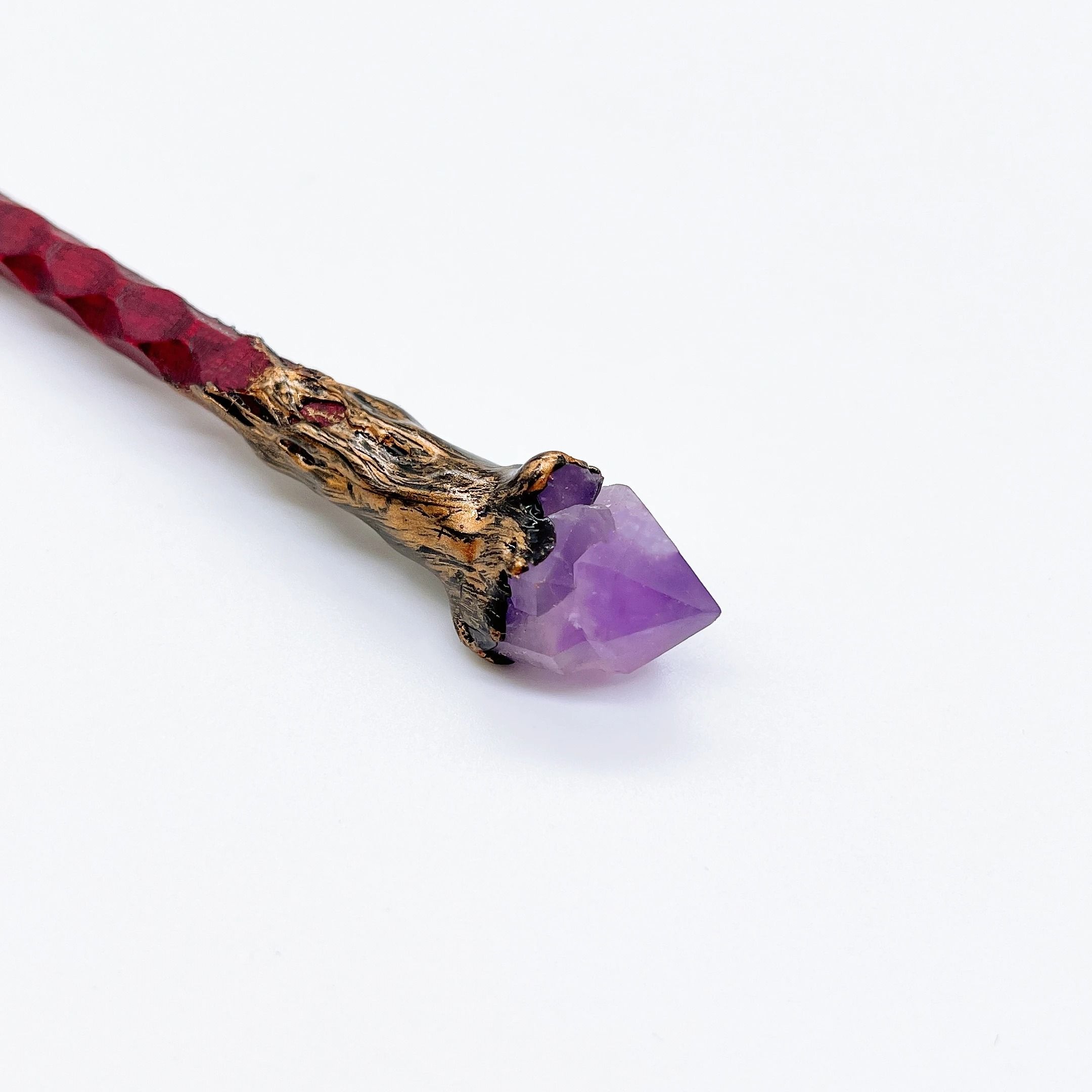 Architectural Healing Crystal Scepter Wand