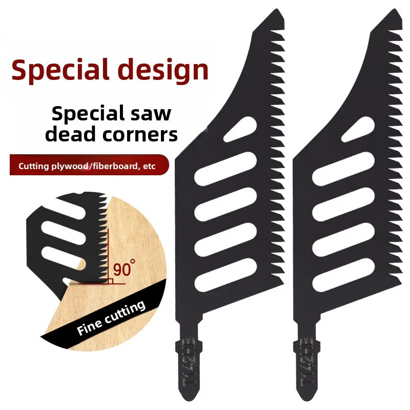 Curved Scroll Saw Blades Set Precision T-Shank Saw Blades for Smooth Woodworking Cuts
