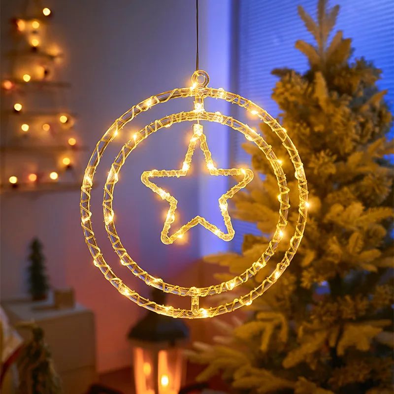 LED Christmas Figure Hanging Lights