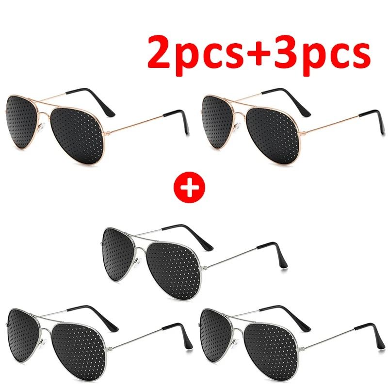 Classic Wayfarer Pinhole Vision Trainer | Anti-Fatigue Stenopeic Sanctuary System