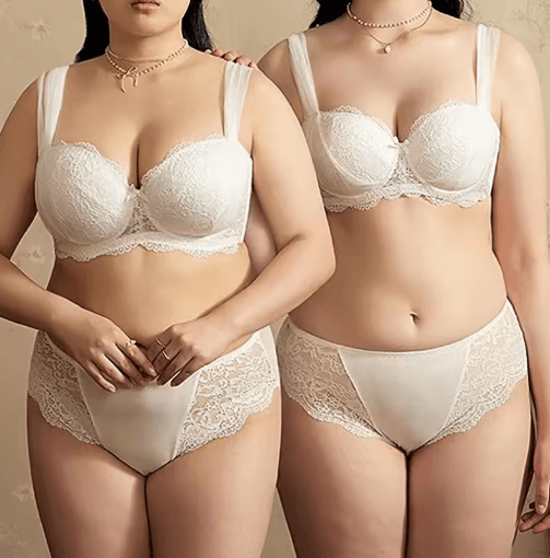 French Lace Minimizer Push Up Bra with Anti-Sagging Support GT8907