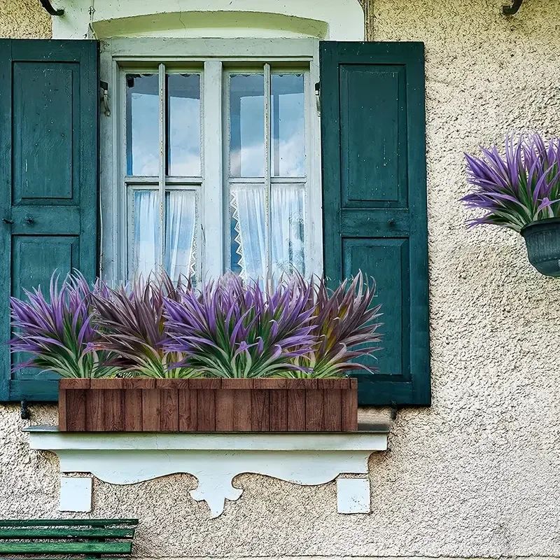EverGreen UV-Resistant Artificial Plants – Tall Grass, Tropical Flowers & Shrubs for Indoor & Outdoor Decor