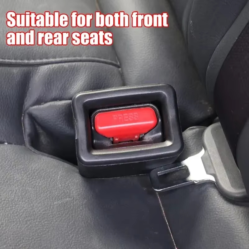 Anti Scratch Seatbelt Button Protector, New Car Seat Belt Buckle Cover, Seat Belt Protection, Car Interior Accessories