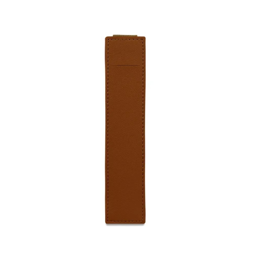 PU Leather Elastic Notebook Pen Holder Pouch – Slim Journal Pen Case