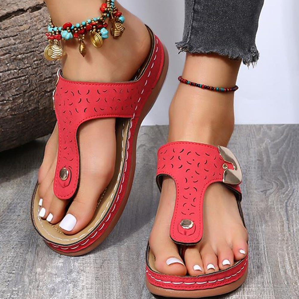 Wedge Flip Flops - Trendy Summer Footwear Gift