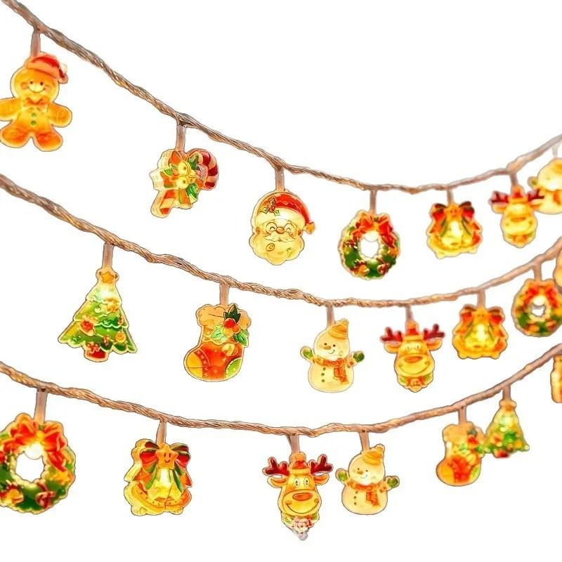 Acrylic LED Festive Curtain String Lights