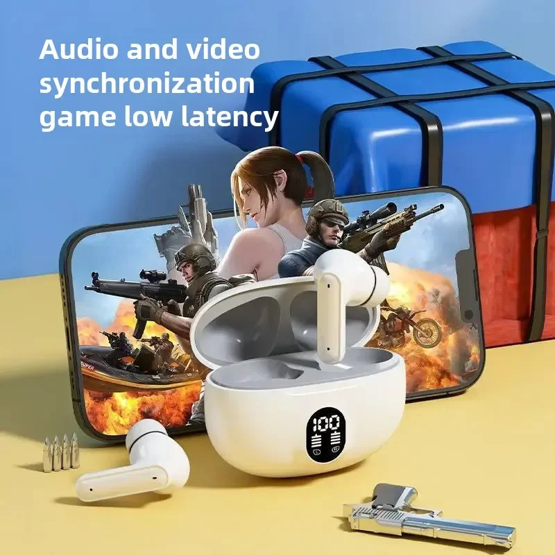 Wireless Gaming Earbuds with Mic Low Latency Bluetooth Earbuds