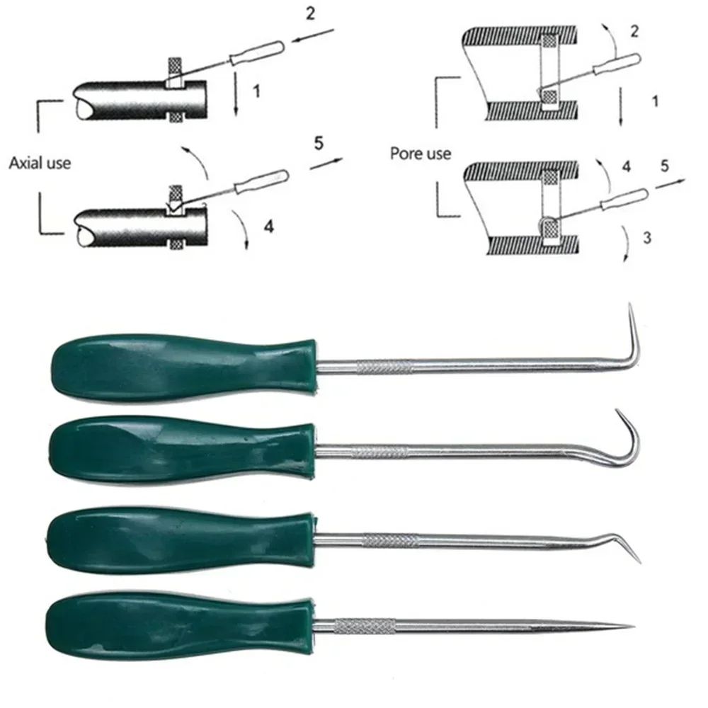 Amagi Oil Seal Pick Hook Screwdrivers Set, Car Auto Mechanic Tools for Workshop, Plumbers & General Garage Use
