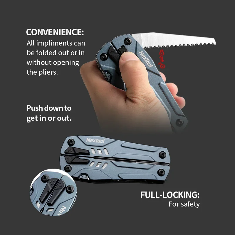 Sailor Pro Multitool Portable Scissors, Pliers, Screwdrivers & More for Outdoor Adventures