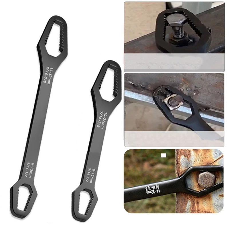 Adjustable Torx Wrench Board Multipurpose Double-Head Spanner for Easy Repairs