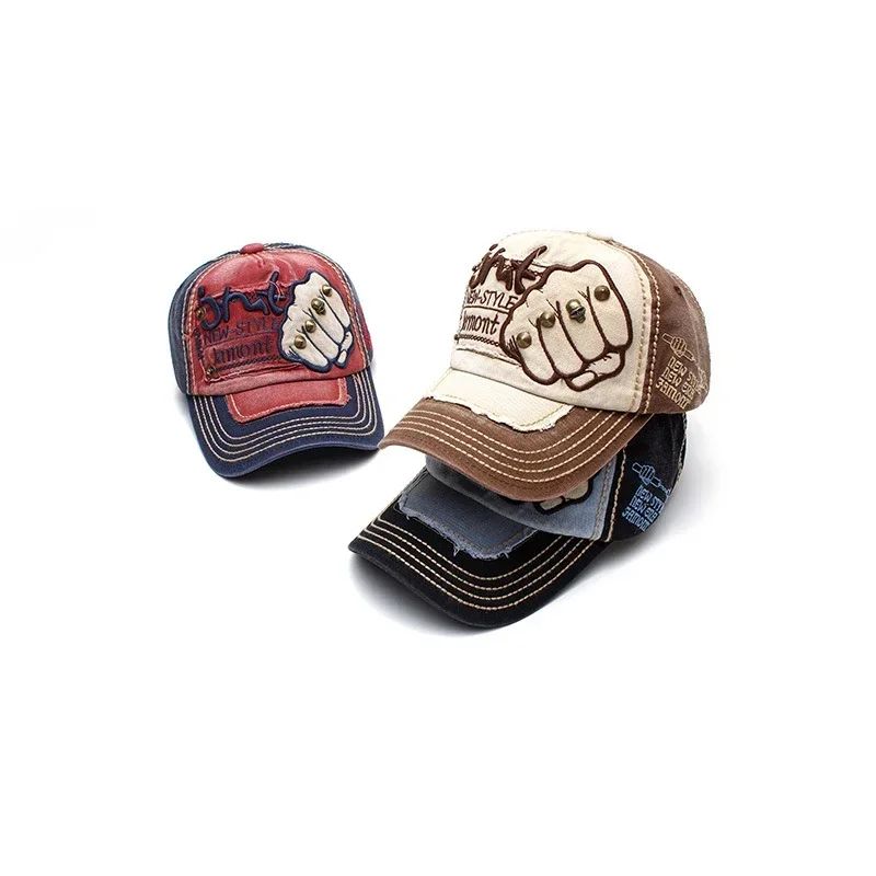 Urban Rivet Letter Duckbill Baseball Cap – Adjustable Casual Streetwear Hat