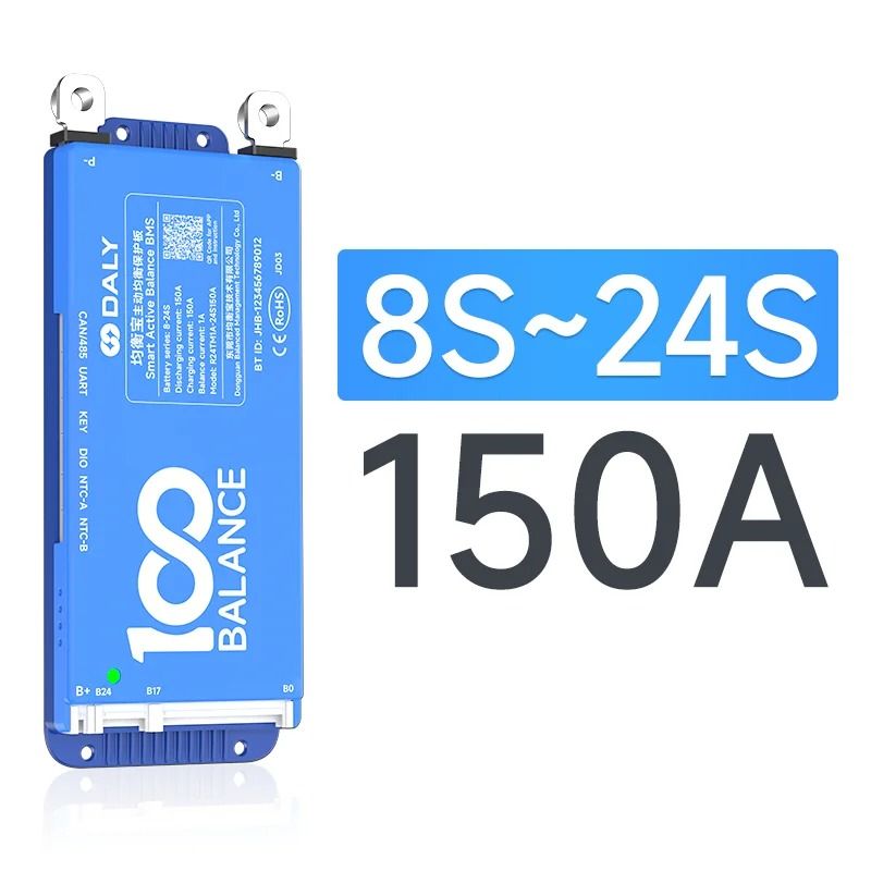 Smart BMS with Bluetooth and WiFi Active Balance Protection