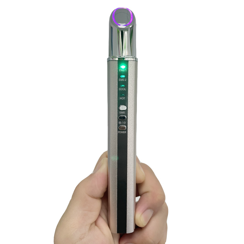 Electric Eye Massager Sound Wave Vibration for Wrinkle Removal Skin Firming and Lifting with Muscle Stimulation