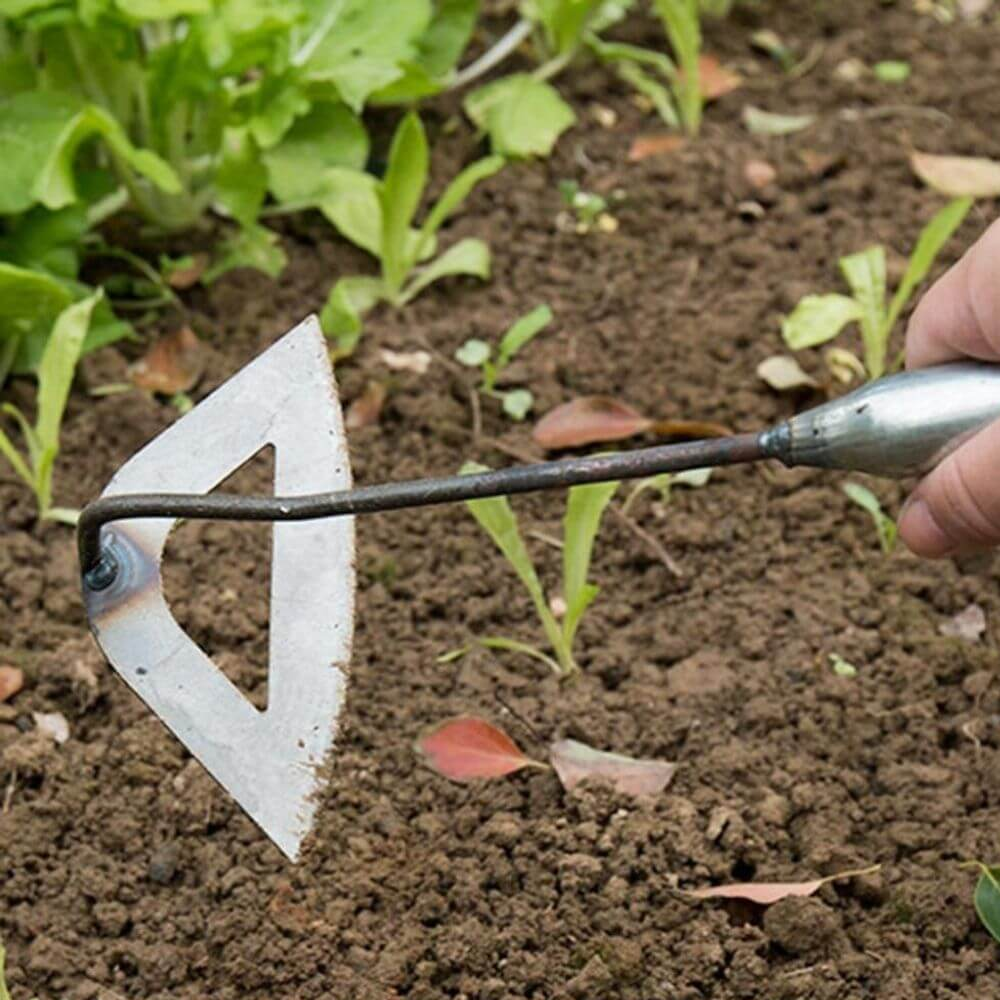 All-steel Hardened Hollow Hoe - Durable Garden Tool & Perfect Gardening Gift