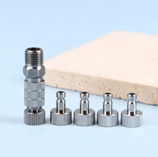 Airbrush Quick Disconnect Coupler Set 1 8 Inch Quick Release Adapter with 5 Male Fittings