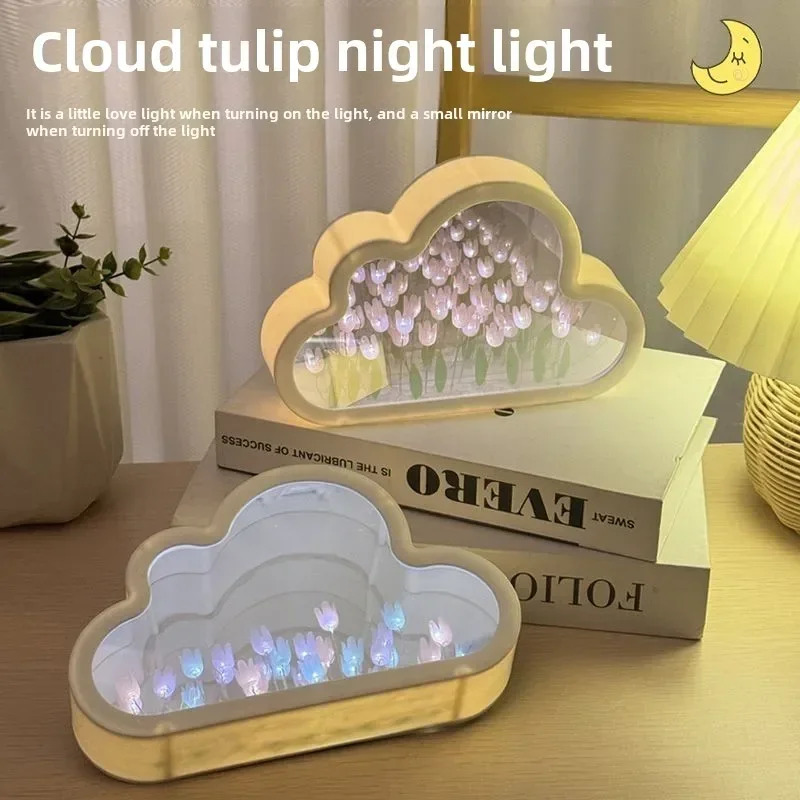 Creative Handmade Night Light, Transparent Atmosphere Light, Desktop Decoration, Qixi Lovers Gift