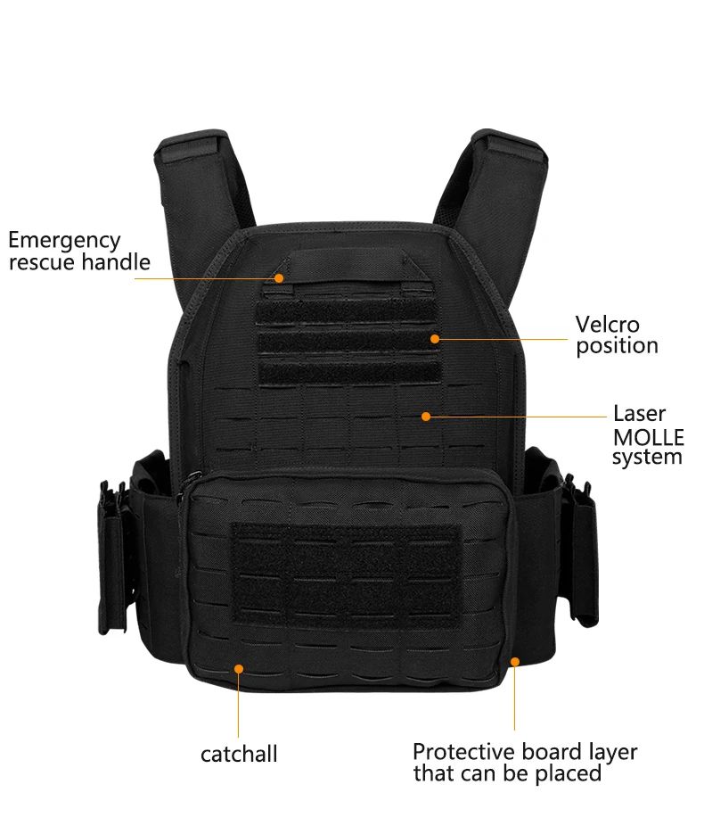Ranger Green Tactical Plate Carrier Vest